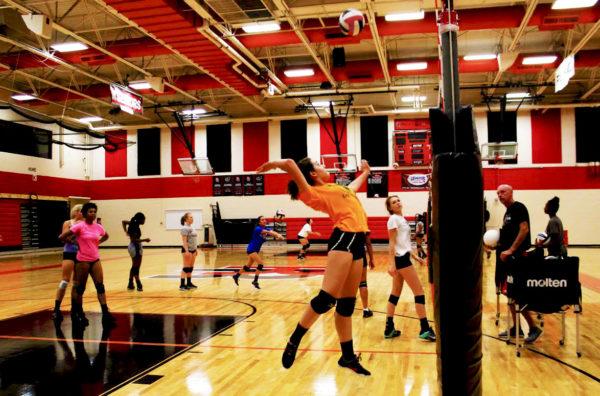 Volleyball aims for victory with two games in two days