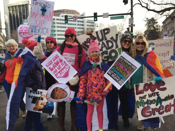 Womens March: meet the marchers