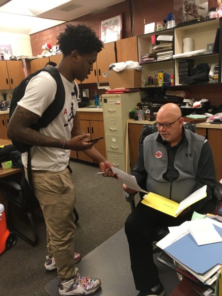 RHS legend Mr.Strouse signs off