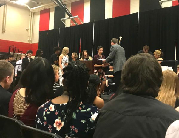 Annual academic lettering ceremony honors RHS students