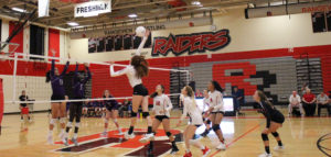 Volleyball spikes out strong
