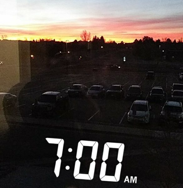 Opinion: Im TIRED of coming to school before the sun rises