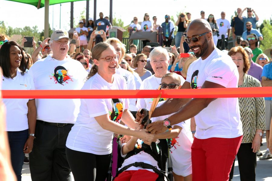 The City of Aurora hosted the grand opening of the Red Tailed Hawk Park on Saturday August 24th.