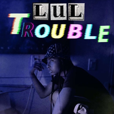 Upcoming artist, Lul Trouble. Photo from his first album, Lul Trouble Vs Da Wrld