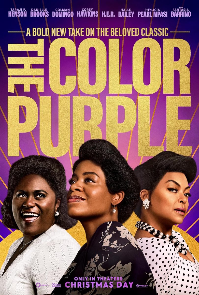 The cover poster for the recent movie adaptation of The Color Purple. 