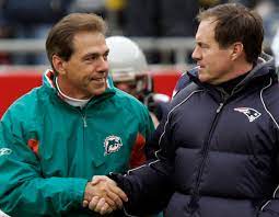 Belichick and Saban Two G.O.A.T Coaches