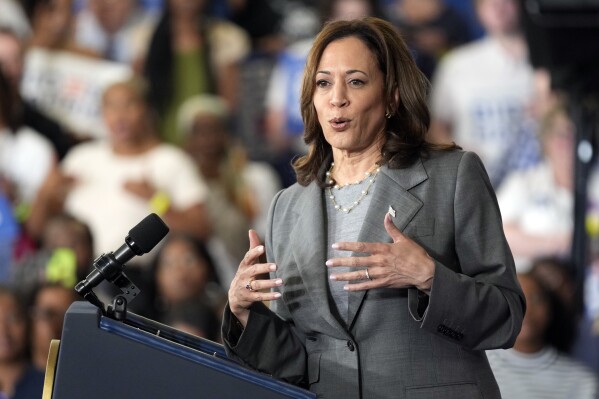 Kamala Harris is running as the Democratic Presidential nominee in the 2024 Election.