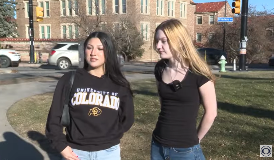 Former Raider Review journalists Aiyana Fragoso and Carolynn Ames appeared on CBS Colorado after arrests following breaking a sextortion scandal story in January 2024.