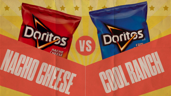 Cool Ranch vs. Nacho Cheese Doritos?